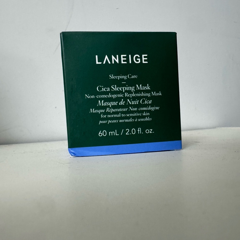 LANEIGE Cica Sleeping Mask - Green and Blue Packaging